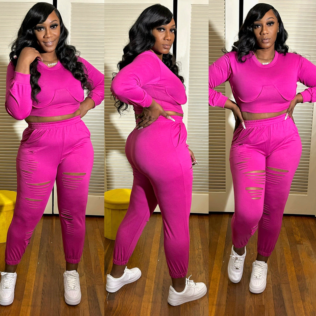 Jazy Set Pink