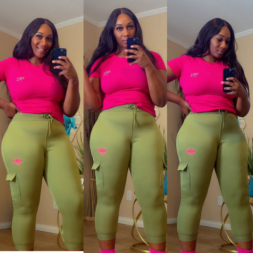 Tshirt & Jogger Set Pink