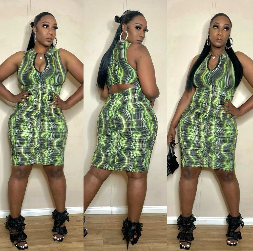 Maze Me Dress