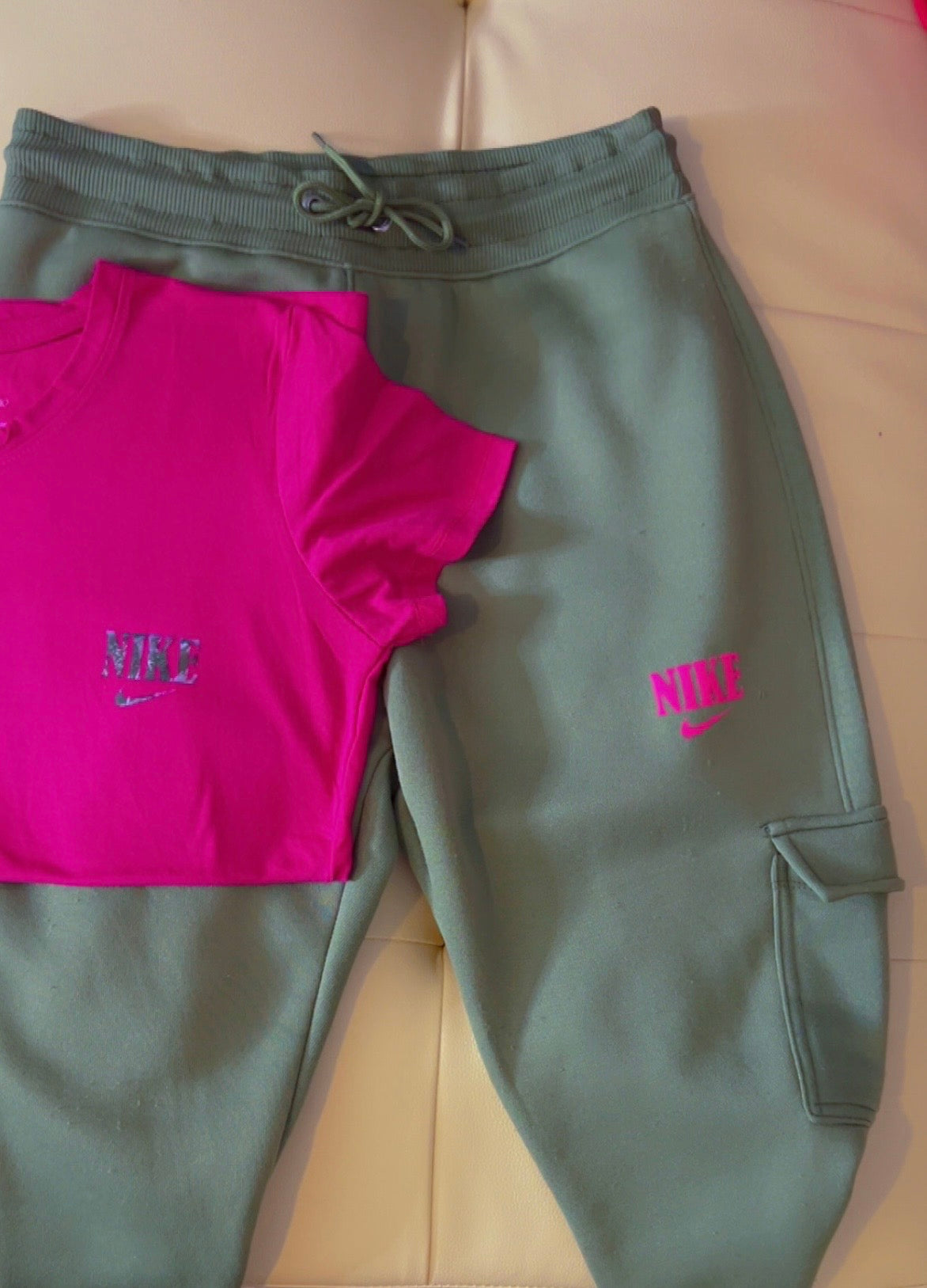 Tshirt & Jogger Set Pink